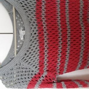 American eagle crochet sweater size small